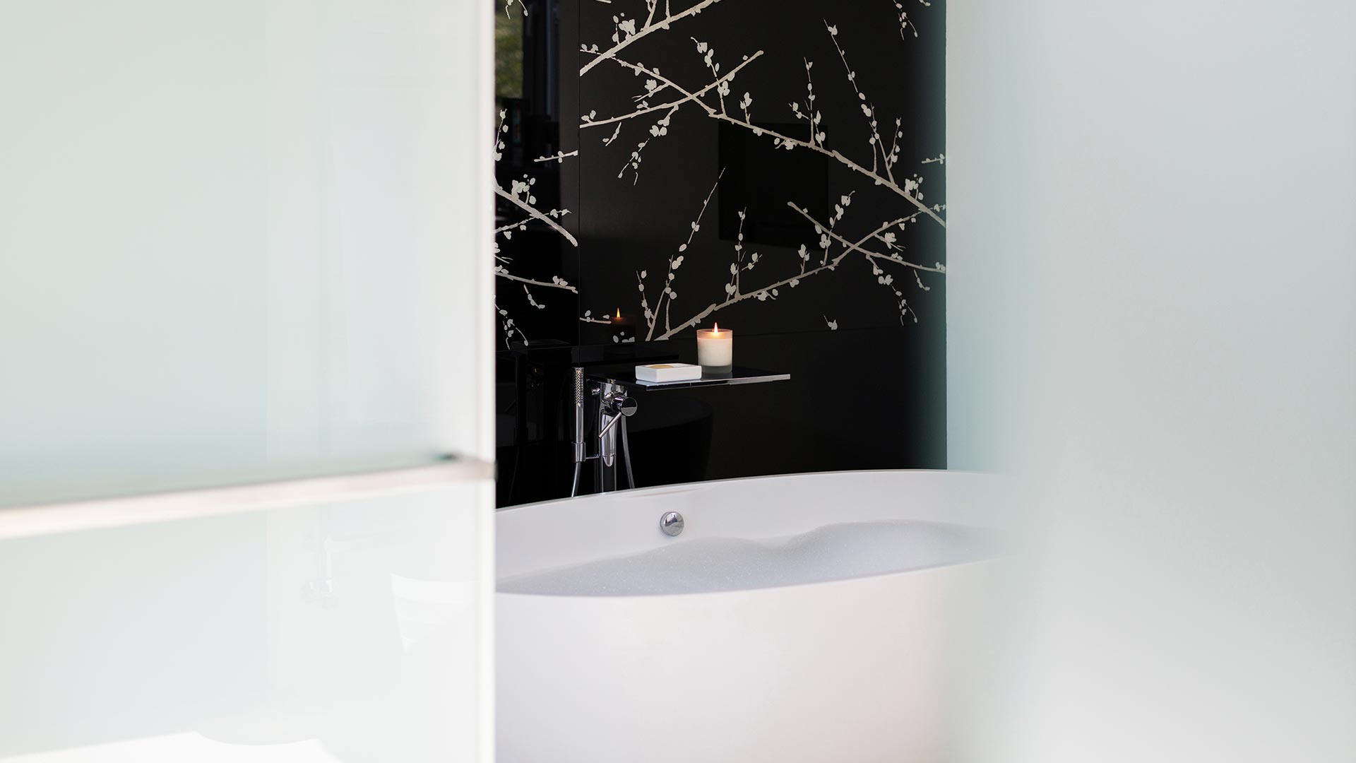 Modern arkitektur med naturligt ljus